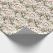 Weihnachtsbaumholzpapier von Santa Pine Geschenkpapier (Ecke)