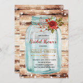 Weihnachtsbaumjar-Party Einladung (Vorne/Hinten)