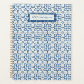 Weihnachtsbaumkacheln, Blätter und Blume Planer (Vorderseite)