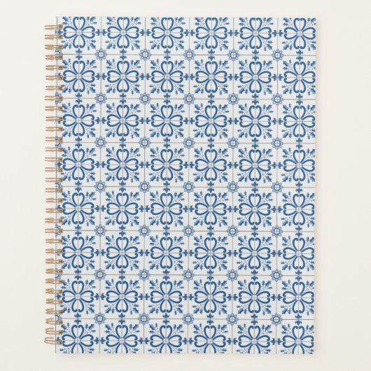 Weihnachtsbaumkacheln, Blätter und Blume Planer (Vorderseite)