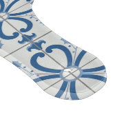 Weihnachtsbaumkacheln, Blätter und Blume Schneidebrett (Ecke)