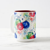 Weihnachtsbaumkaffee Tasse (Vorderseite Links)