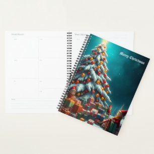 Weihnachtsbaumkalender Planer