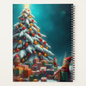 Weihnachtsbaumkalender Planer (Rückseite)