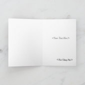 Weihnachtsbaumkarte - Anpassen Feiertagskarte (Innenseite)