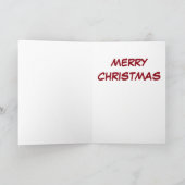 Weihnachtsbaumkarte Feiertagskarte (Innenseite)