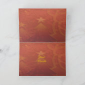 Weihnachtsbaumkarte Feiertagskarte (Innenseite)