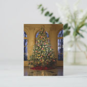 Weihnachtsbaumkarte Feiertagspostkarte (Stehend Vorderseite)