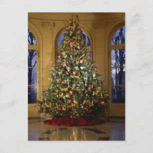 Weihnachtsbaumkarte Feiertagspostkarte