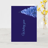 Weihnachtsbaumkarte Karte (Gelbe Blume)