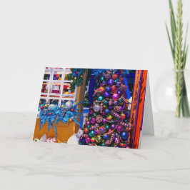 Weihnachtsbaumkarte Karte