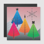 Weihnachtsbaumkarte Magnetkarte (Vorne/Hinten)