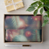 Weihnachtsbaumkatze Decoupage Seidenpapier (Geschenk)