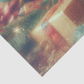 Weihnachtsbaumkatze Decoupage Seidenpapier (Ausschnitt)