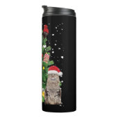 Weihnachtsbaumkatzen - Katzenschwitzer Thermosbecher (Nach rechts gedreht)