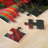 Weihnachtsbaumkatzenpuzzle Puzzle (Seite)