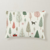 Weihnachtsbaumkissen Dekokissen (Rückseite)