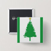 Weihnachtsbaumknopf Button (Vorne & Hinten)