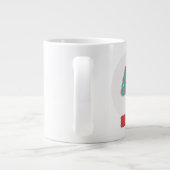 Weihnachtsbaumkost Jumbo-Tasse (Rückseite)