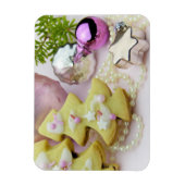 Weihnachtsbaumkost, Ornamente, Perlen, Kiefer Magnet (Vertikal)