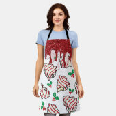 Weihnachtsbaumkuchen-Schürze Schürze (Getragen)
