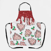Weihnachtsbaumkuchen-Schürze Schürze (Vorderseite)