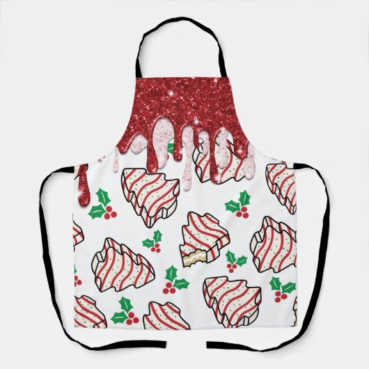 Weihnachtsbaumkuchen-Schürze Schürze (Vorderseite)