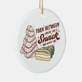 Weihnachtsbaumkuchen, Weihnachtskekse Keramik Ornament (Rechts)