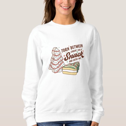Weihnachtsbaumkuchen, Weihnachtskekse Sweatshirt (Vorderseite)