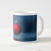 Weihnachtsbaumkugel-Dekoration Jumbo-Tasse (Vorderseite Rechts)
