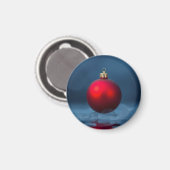 Weihnachtsbaumkugel-Dekoration Magnet (Vorderseite/Rückseite)