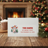 Weihnachtsbaumkuh - Rücksendeadresse