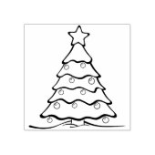 Weihnachtsbaumkunst Briefmarke Gummistempel (Prägung)