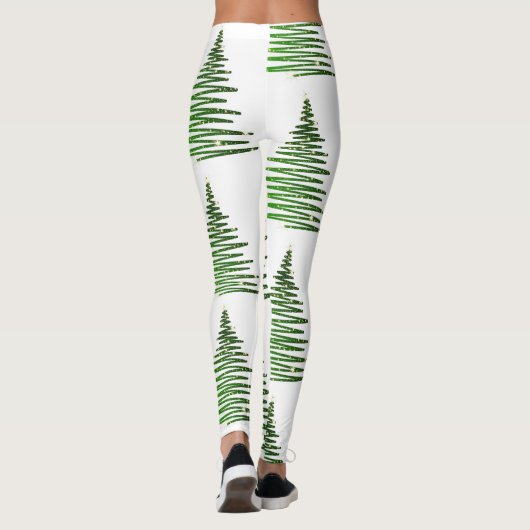 WeihnachtsbaumLeggings Leggings (Rückseite)