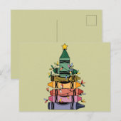 Weihnachtsbaumlehrer Lebensgeschenke Postkarte (Vorne/Hinten)