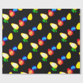 Weihnachtsbaumleuchten, 30" x 6' geschenkpapier (Flach)