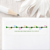 Weihnachtsbaumleuchten Adresse Mailing Labels (Insitu)