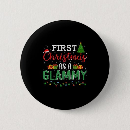 Weihnachtsbaumleuchten Dekoration Cool Button (Vorderseite)