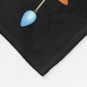 Weihnachtsbaumleuchten Männer Santa Boston Terri Fleecedecke (Ecke)