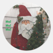 Weihnachtsbaumleuchten Runder Aufkleber (Vorderseite)