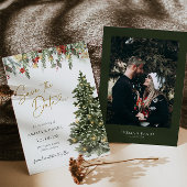 Weihnachtsbaumleuchten Save the Date Einladung