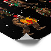 Weihnachtsbaumleuchten Weihnachten Weihnachten Wei Poster (Ecke)