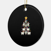 Weihnachtsbaumleuchten Weihnachtsgeschenk Keramik Ornament (Links)