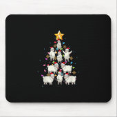 Weihnachtsbaumleuchten Weihnachtsgeschenk Mousepad (Vorne)