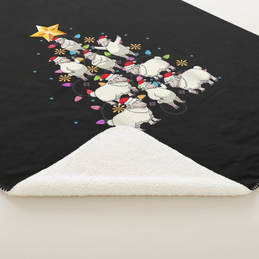Weihnachtsbaumleuchten Weihnachtsgeschenk Sherpadecke (3/4)
