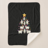 Weihnachtsbaumleuchten Weihnachtsgeschenk Sherpadecke (Vorderseite)