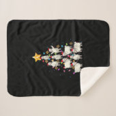 Weihnachtsbaumleuchten Weihnachtsgeschenk Sherpadecke (Vorderseite (Horizontal))