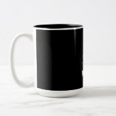 Weihnachtsbaumleuchten Weihnachtsgeschenk Zweifarbige Tasse (Links)