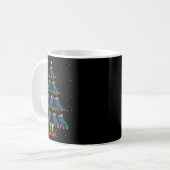 Weihnachtsbaumleuchten Weihnachtsmannmütze Elf Cro Kaffeetasse (Vorderseite Links)
