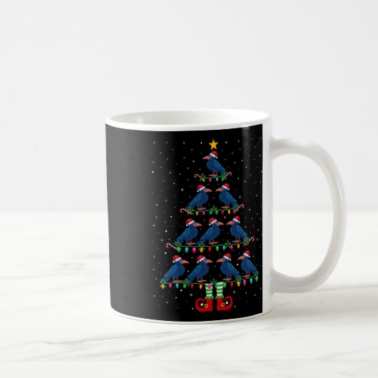 Weihnachtsbaumleuchten Weihnachtsmannmütze Elf Cro Kaffeetasse (Rechts)